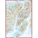 Lofoten: Austv&aring;g&oslash;ya - Svolv&aelig;r 1:30.000