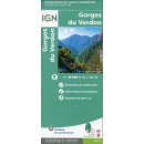 Gorges du Verdon - Topographische Wanderkarte Frankreich...