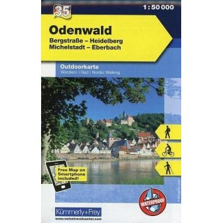 35 Odenwald 1 : 50.000