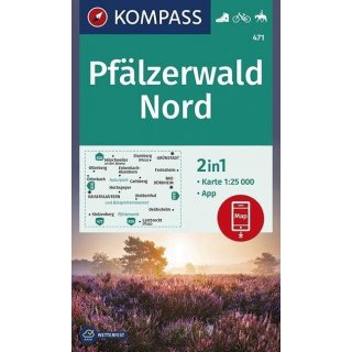 WK  471 Pflzerwald Nord 1:25.000