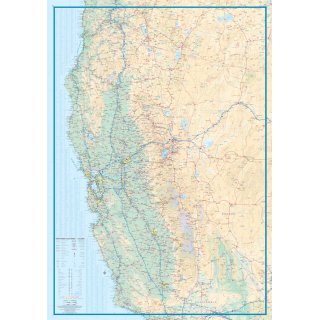 California North & San Francisco 1:1.000.000