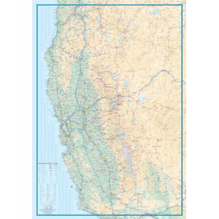 California North & San Francisco 1:1.000.000