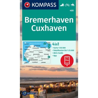 WK  400 Bremerhaven, Cuxhaven 1:50.000