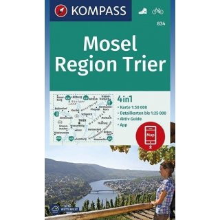 WK  846 Mosel, Region Trier 1:50.000