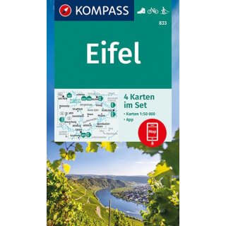 WK  833 Eifel 1:50.000