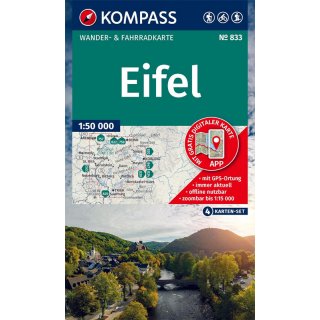 WK  833 Eifel 1:50.000