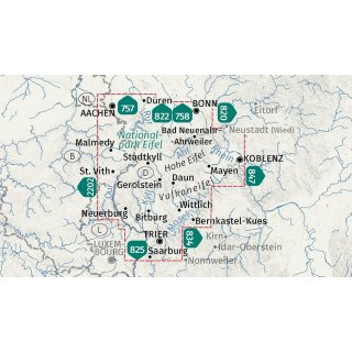 WK  833 Eifel 1:50.000
