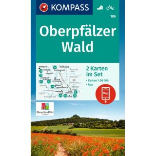 WK  186 Oberpflzer Wald 1:50.000