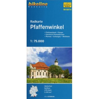 Pfaffenwinkel 1:75 000