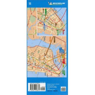 New York City, Manhattan 1:11.000