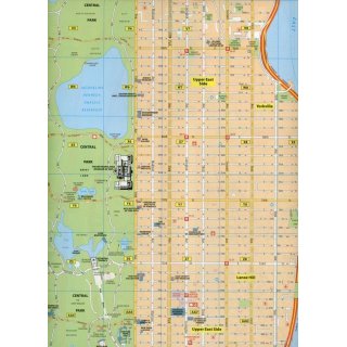 New York City, Manhattan 1:11.000