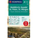 WK  884 Waldkirch, Kandel, St.Peter, St. M�rgen 1:25.000