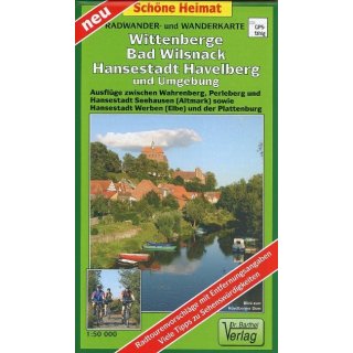 201 Wittenberge, Bad Wilsnack, Hansestadt Havelberg und Umgebung 1:50000