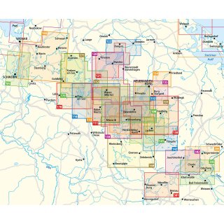 302 Joachimsthal - Werbellinsee 1 : 50 000