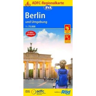 Berlin und Umgebung mit Knotenpunktnetz 1:75.000