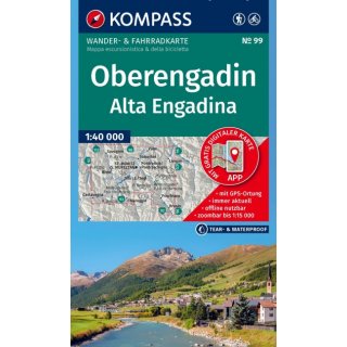 WK   99 Oberengadin 1:40 000