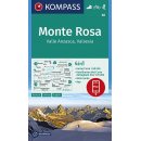 WK   88 Monte Rosa, Valle Anzasca, Valsesia 1 : 50 000