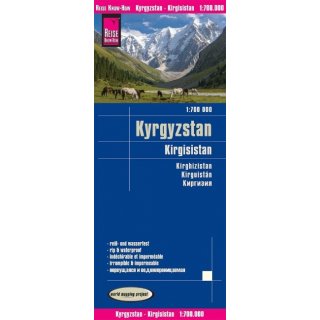 Kirgisistan / Kyrgyzstan 1:700.000