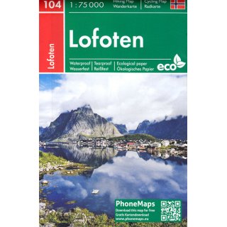 Lofoten 1:75.000