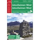 Jotunheimen West 1:50.000