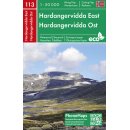 Hardangervidda Ost 1:50.000