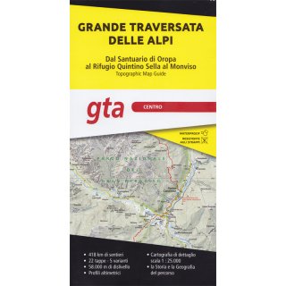 gta Grande Traversata Delle Alpi (2) 1:25.000