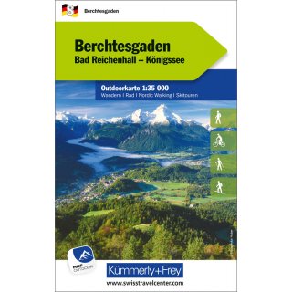 Berchtesgaden, Bad Reichenhall, Knigssee 1:35.000