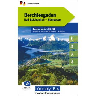 Berchtesgaden, Bad Reichenhall, K&ouml;nigssee 1:35.000