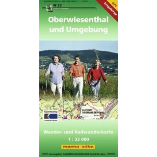 33 Oberwiesenthal und Umgebung 1 : 33 000