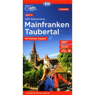 21 Mainfranken / Taubertal 1:150.000