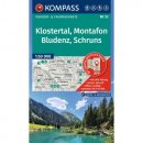 WK   32 Bludenz, Schruns, Klostertal 1:50.000