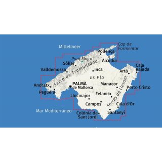 Mallorca 1:35.000