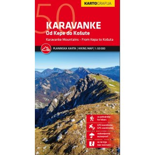Karavanke 1:50 000