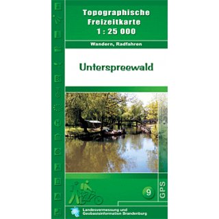 09 Unterspreewald. 1:25.000