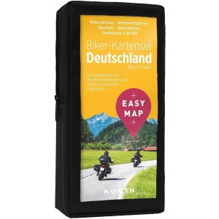 Biker-Kartenset Deutschland 1:300.000
